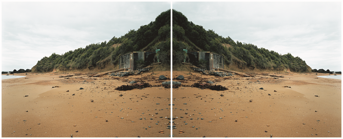Image: The Black Bach (After The Bone People), 2003, Ann Shelton. Collection of the Forrester Gallery 