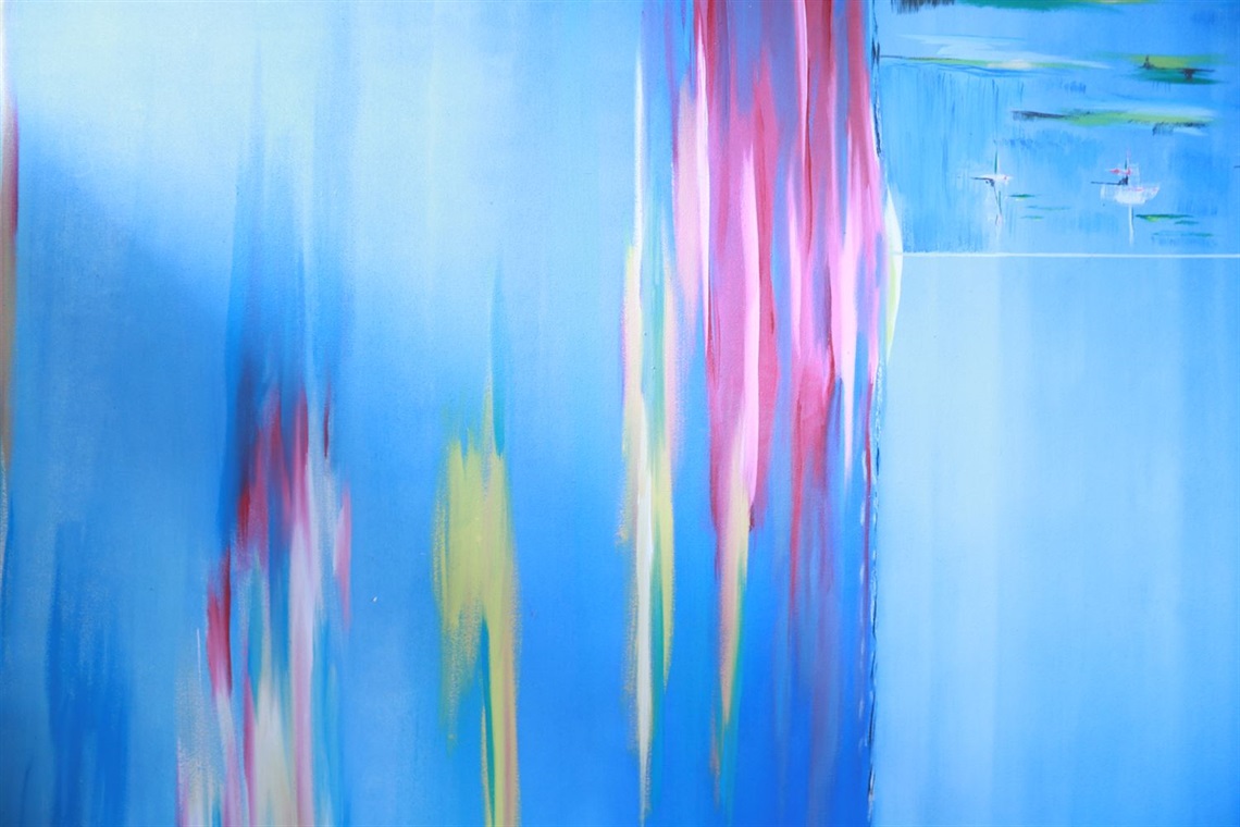 Image: Sea Somnolent State (detail), 2018, Ken Laraman. Courtesy of the artist. Photo Forrester Gallery